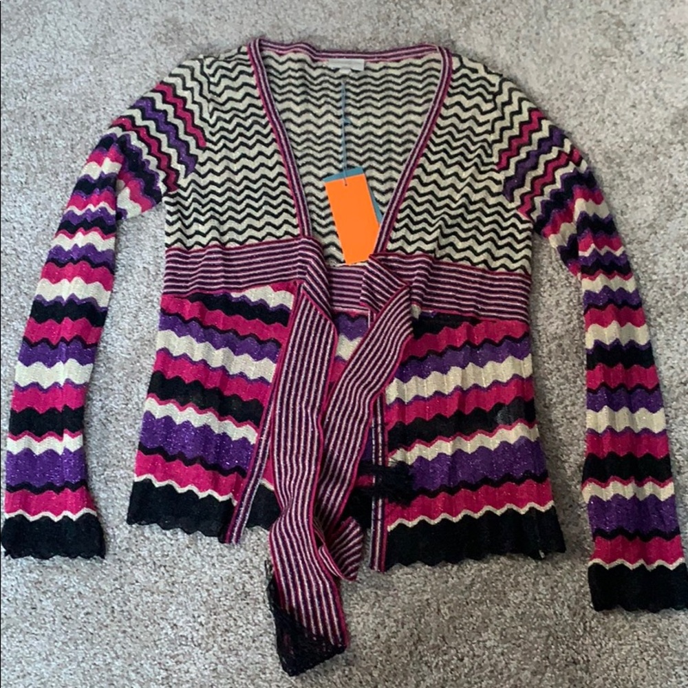 Colorful cardigan